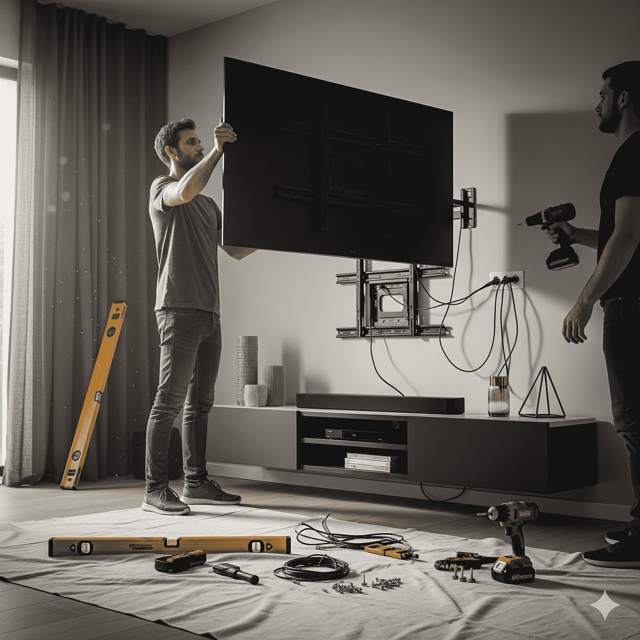 TV installation