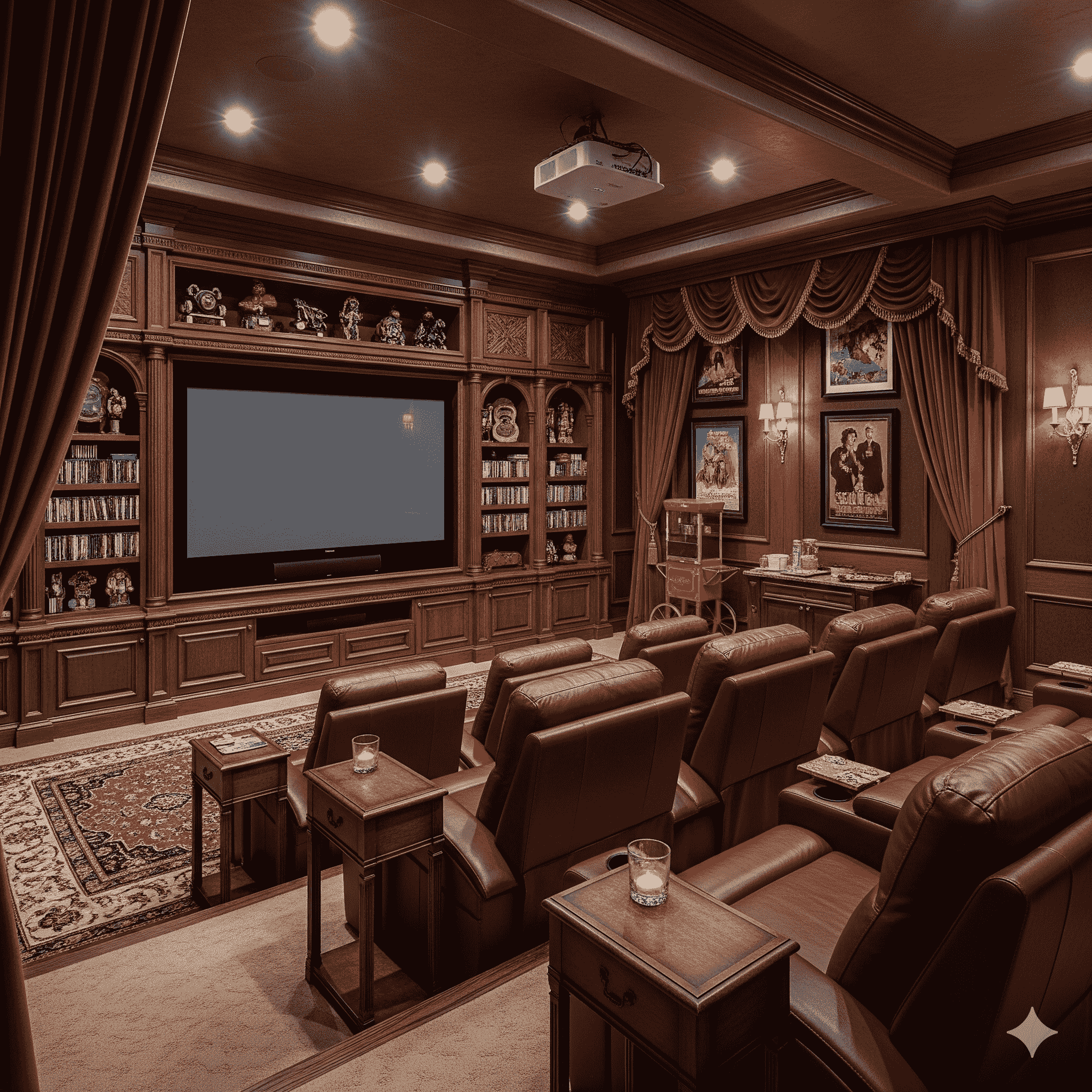 Home theater setup